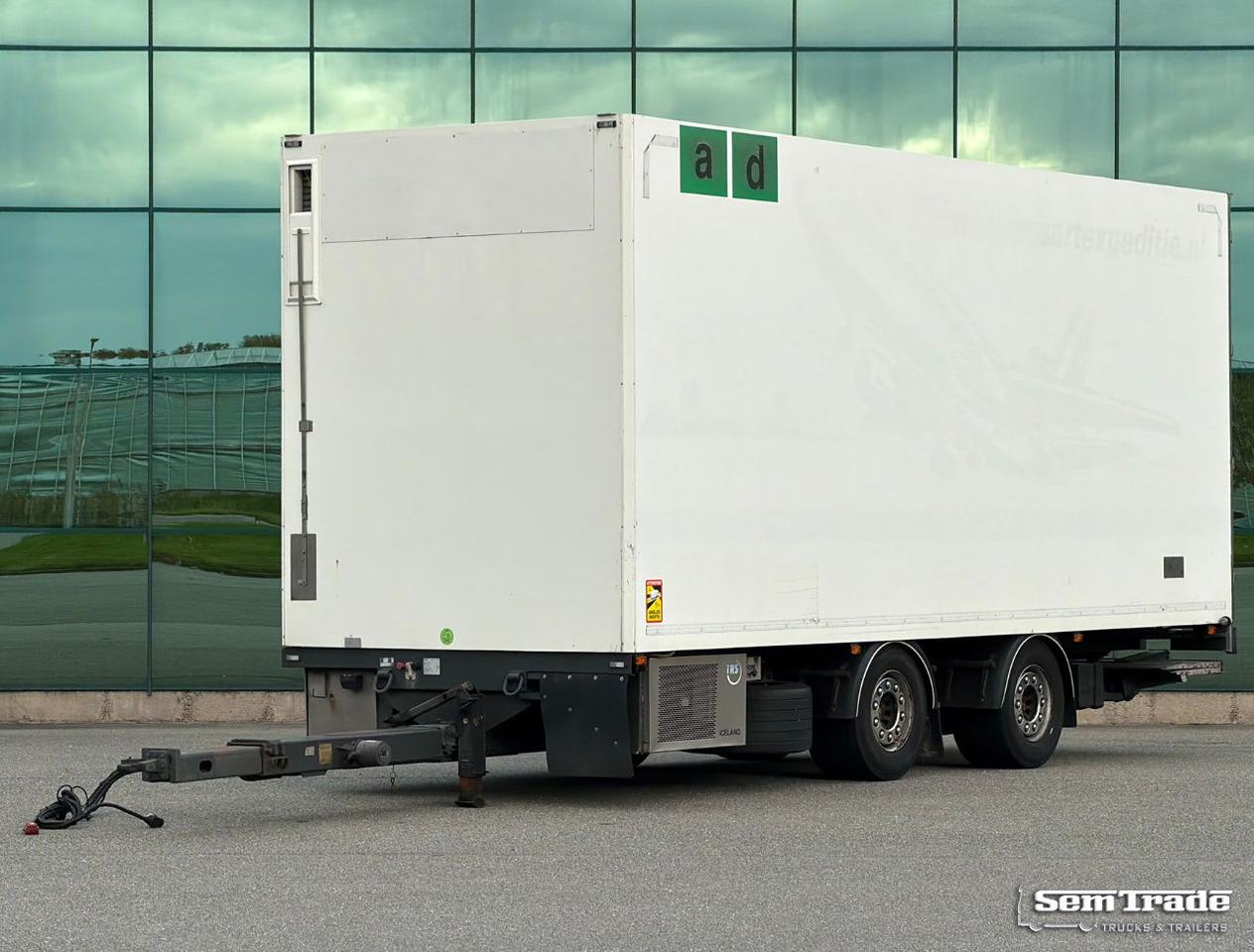 Van Weel VW 18000 VW EBO Isolated BOX TRS Cooling Tail Lift NL-Trailer - Izotermik römork: fotoğraf 1 Van Weel VW 18000 VW EBO Isolated BOX TRS Cooling Tail Lift NL-Trailer - Izotermik römork: fotoğraf 1