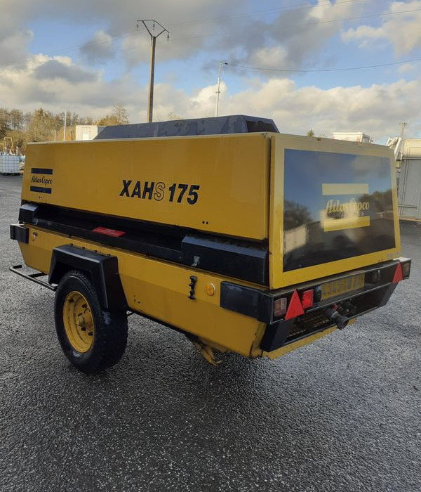 Compresseur de chantier Atlas Copco XAHS 175 - Hava kompresörü: fotoğraf 1 Compresseur de chantier Atlas Copco XAHS 175 - Hava kompresörü: fotoğraf 1