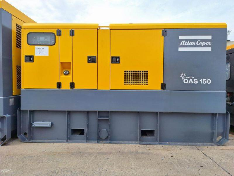 Atlas-Copco QAS 150 VD - Elektrikli jeneratör: fotoğraf 1 Atlas-Copco QAS 150 VD - Elektrikli jeneratör: fotoğraf 1