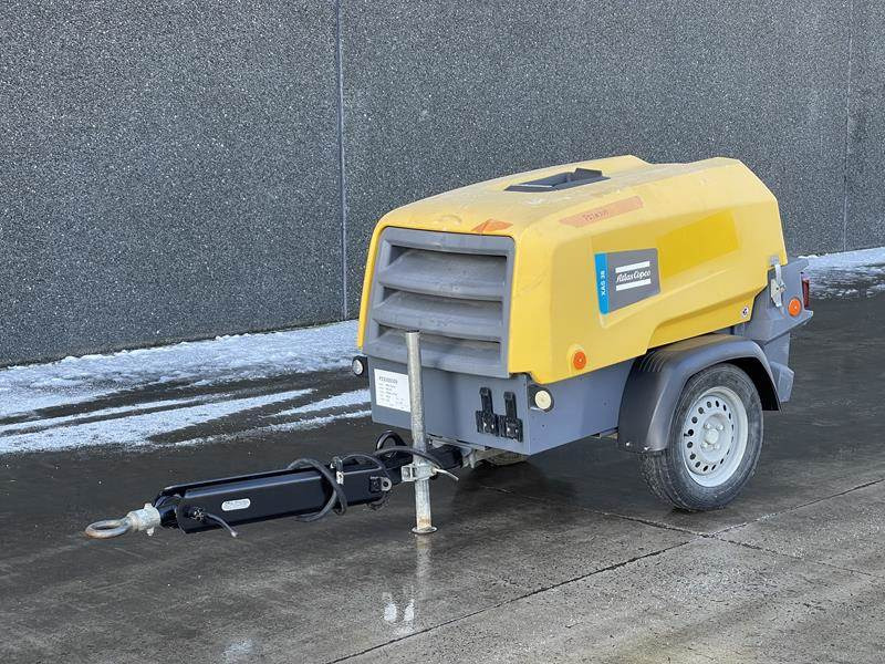 Atlas-Copco XAS 38 KD - Hava kompresörü: fotoğraf 1 Atlas-Copco XAS 38 KD - Hava kompresörü: fotoğraf 1