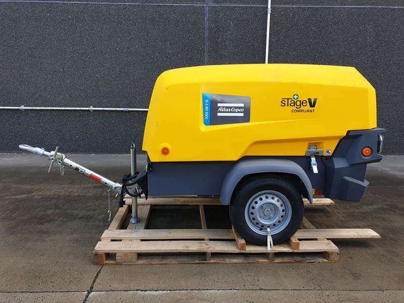 Atlas-Copco XAS 58-7 G 6 WHEELS N.B. - Hava kompresörü: fotoğraf 1 Atlas-Copco XAS 58-7 G 6 WHEELS N.B. - Hava kompresörü: fotoğraf 1