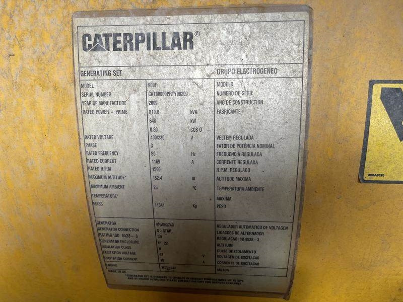 Cat 900 F - Elektrikli jeneratör: fotoğraf 5 Cat 900 F - Elektrikli jeneratör: fotoğraf 5