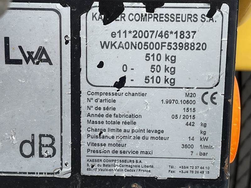 Hava kompresörü Kaeser M 20: fotoğraf 9