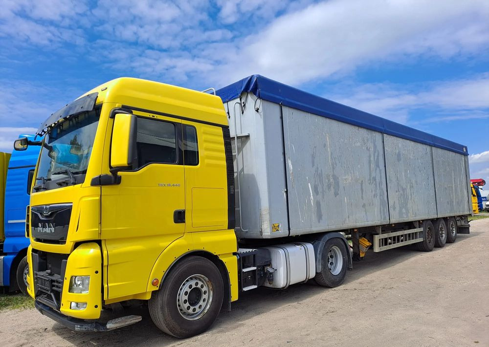 MAN TGX 18.440 Hydraulika ZESTAW c.siodłowy + naczepa - Çekici: fotoğraf 1 MAN TGX 18.440 Hydraulika ZESTAW c.siodłowy + naczepa - Çekici: fotoğraf 1