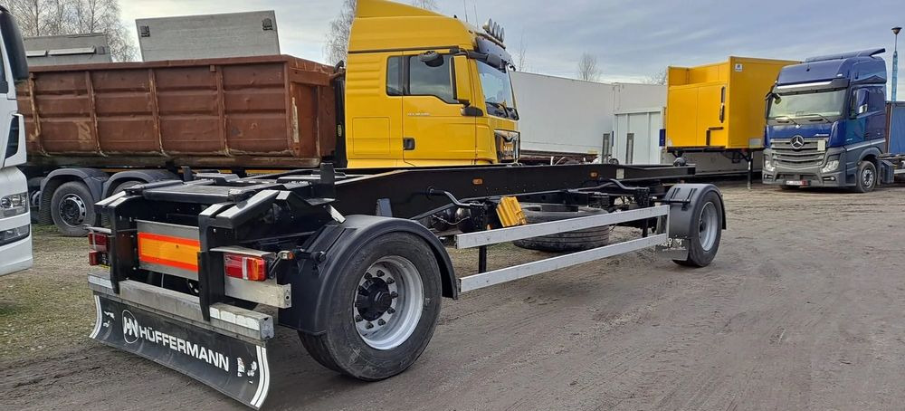Huffermann Przyczepa na wózku HAR 1870 do hakowca - Kancali yükleyici/ Hidrolift römork: fotoğraf 3 Huffermann Przyczepa na wózku HAR 1870 do hakowca - Kancali yükleyici/ Hidrolift römork: fotoğraf 3