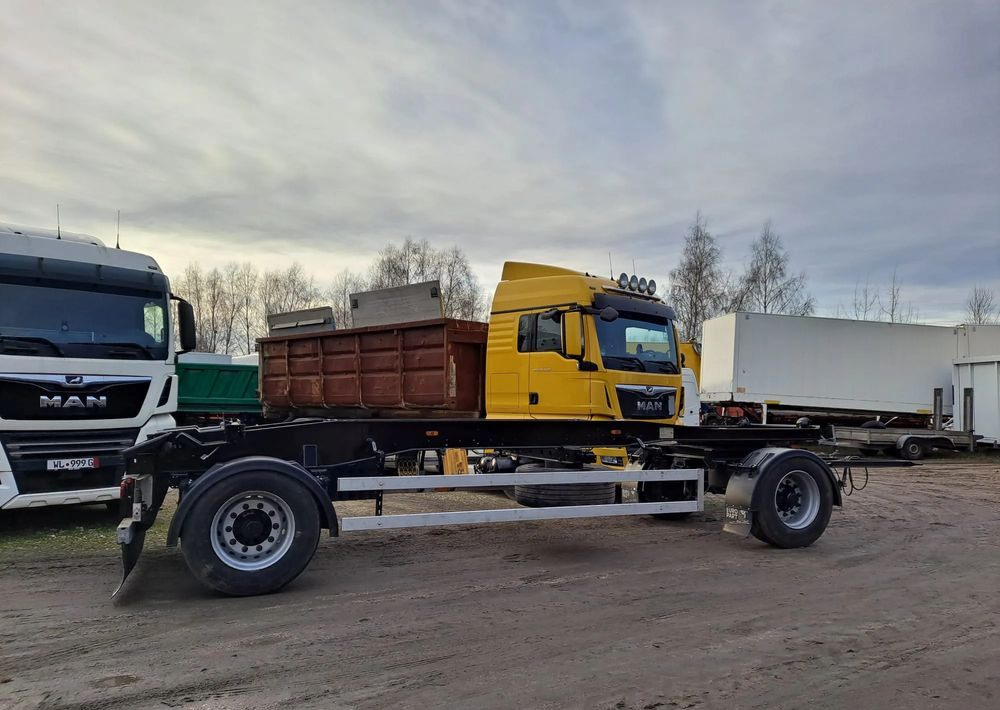 Huffermann Przyczepa na wózku HAR 1870 do hakowca - Kancali yükleyici/ Hidrolift römork: fotoğraf 4 Huffermann Przyczepa na wózku HAR 1870 do hakowca - Kancali yükleyici/ Hidrolift römork: fotoğraf 4