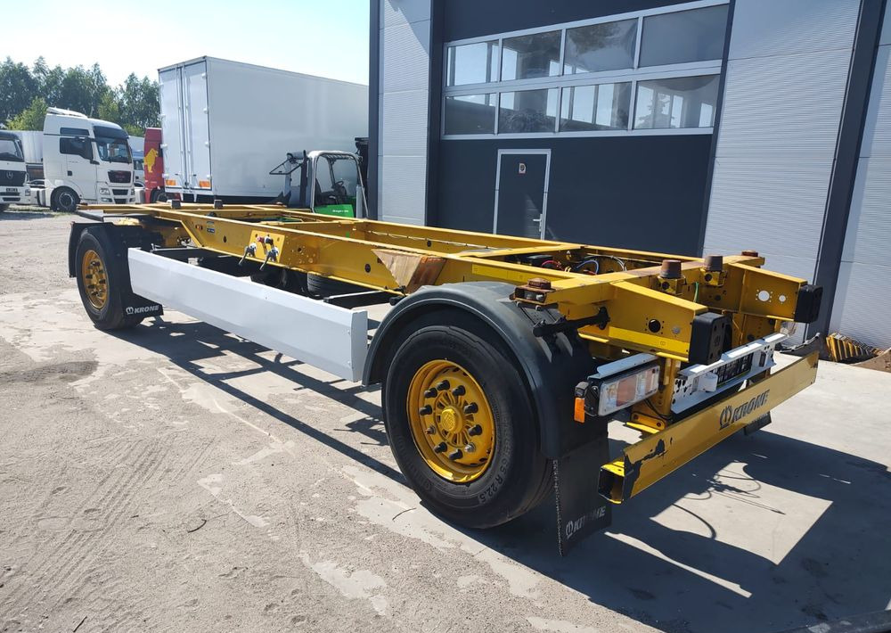Krone Przyczepa BDF Krone - Konteynır taşıyıcı/ Yedek karoser römork: fotoğraf 1 Krone Przyczepa BDF Krone - Konteynır taşıyıcı/ Yedek karoser römork: fotoğraf 1