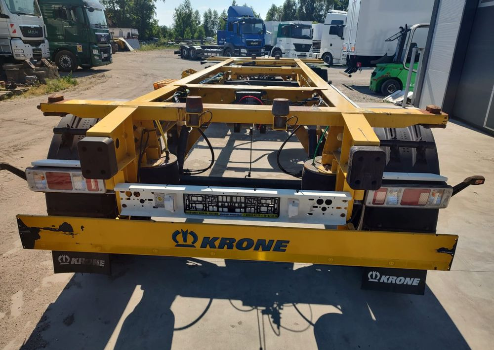 Krone Przyczepa BDF Krone - Konteynır taşıyıcı/ Yedek karoser römork: fotoğraf 3 Krone Przyczepa BDF Krone - Konteynır taşıyıcı/ Yedek karoser römork: fotoğraf 3