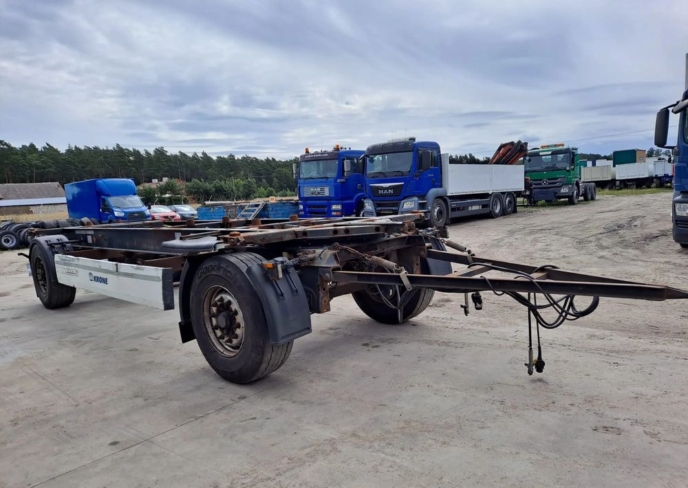 Krone Przyczepa Krone BDF - Konteynır taşıyıcı/ Yedek karoser römork: fotoğraf 1 Krone Przyczepa Krone BDF - Konteynır taşıyıcı/ Yedek karoser römork: fotoğraf 1