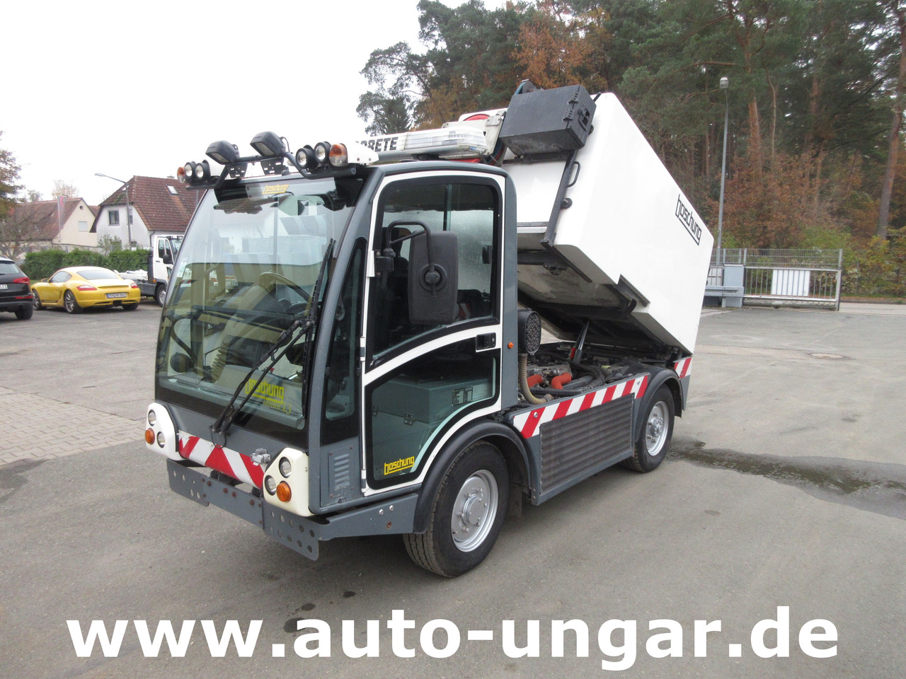 Boschung L3 mit Hochdruckreiniger am Heck Wasserwagen Waschwagen Kärcher Gießarm - Temizlik makinası: fotoğraf 3 Boschung L3 mit Hochdruckreiniger am Heck Wasserwagen Waschwagen Kärcher Gießarm - Temizlik makinası: fotoğraf 3