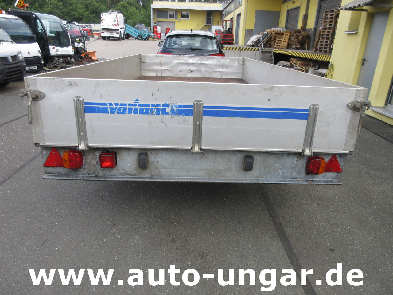 Buhl Variant 2000 Anhänger Pritsche Hochlader 2.000kg Alubordwände - Platform/ Açık kasa römork: fotoğraf 3 Buhl Variant 2000 Anhänger Pritsche Hochlader 2.000kg Alubordwände - Platform/ Açık kasa römork: fotoğraf 3
