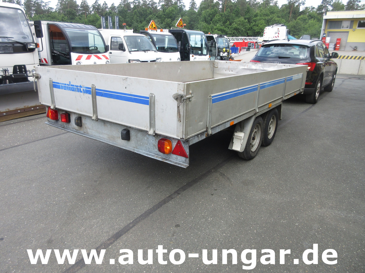 Buhl Variant 2000 Anhänger Pritsche Hochlader 2.000kg Alubordwände - Platform/ Açık kasa römork: fotoğraf 1 Buhl Variant 2000 Anhänger Pritsche Hochlader 2.000kg Alubordwände - Platform/ Açık kasa römork: fotoğraf 1