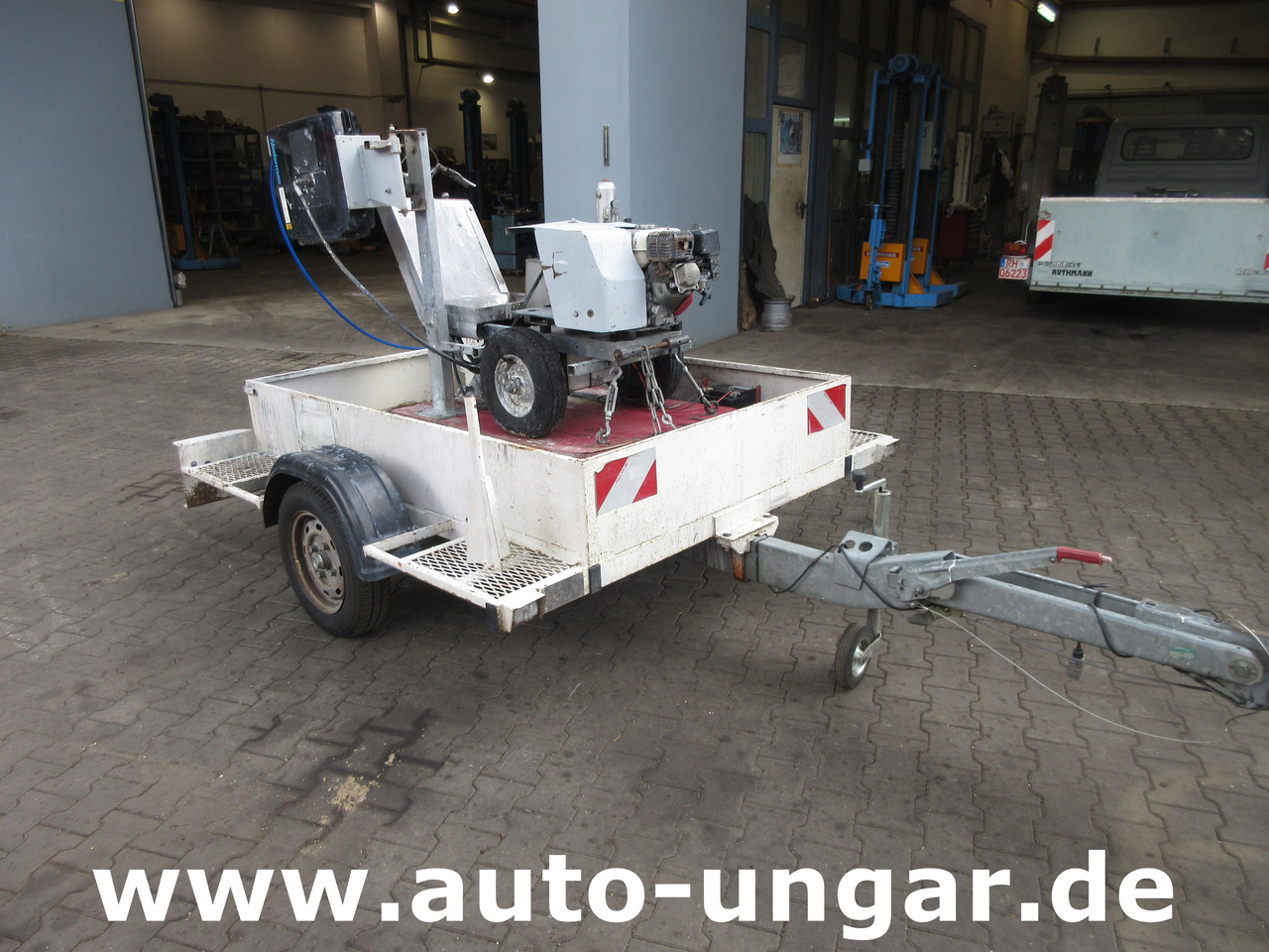 Graco Zebra 5 Airless Traceuse Markiermaschine Roadmarking Machine mit Trailer Hofmann - Asfalt döşeme aracı: fotoğraf 4 Graco Zebra 5 Airless Traceuse Markiermaschine Roadmarking Machine mit Trailer Hofmann - Asfalt döşeme aracı: fotoğraf 4