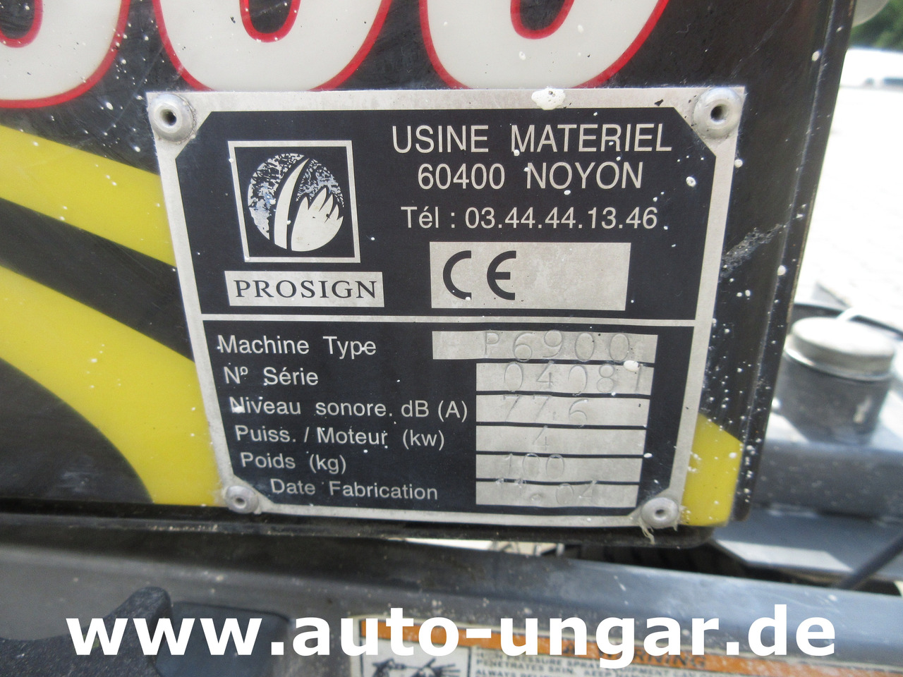 ProSign Speeflo Powrliner 6900 Graco 200HS Roadmarking Machine Airless Markiermaschine - İş makinaları: fotoğraf 5 ProSign Speeflo Powrliner 6900 Graco 200HS Roadmarking Machine Airless Markiermaschine - İş makinaları: fotoğraf 5