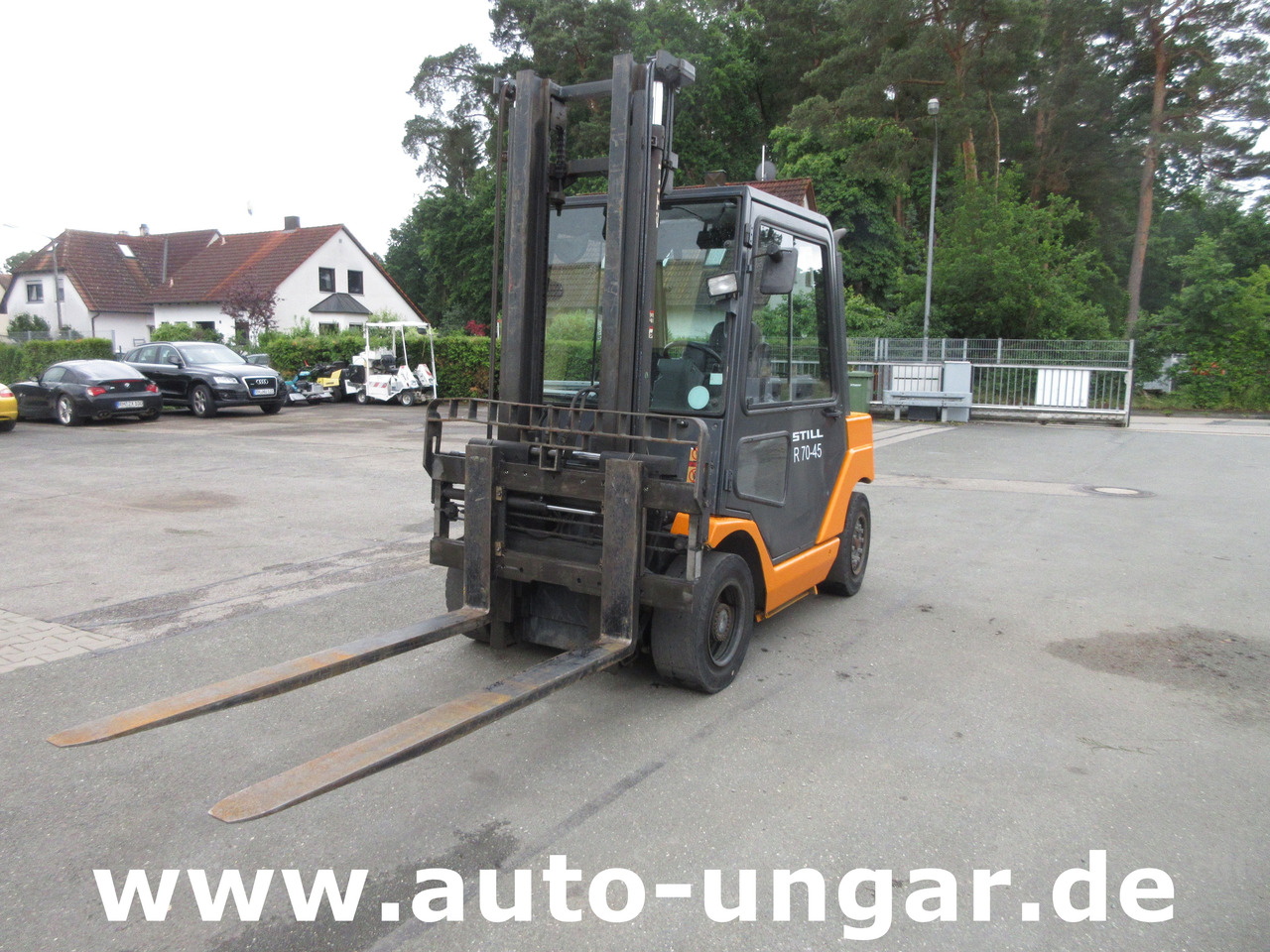 Still R70-45 Diesel Gabelstapler 4.500kg Hub Zinkenverstellung Seitenschieber - Dizel forklift: fotoğraf 2 Still R70-45 Diesel Gabelstapler 4.500kg Hub Zinkenverstellung Seitenschieber - Dizel forklift: fotoğraf 2