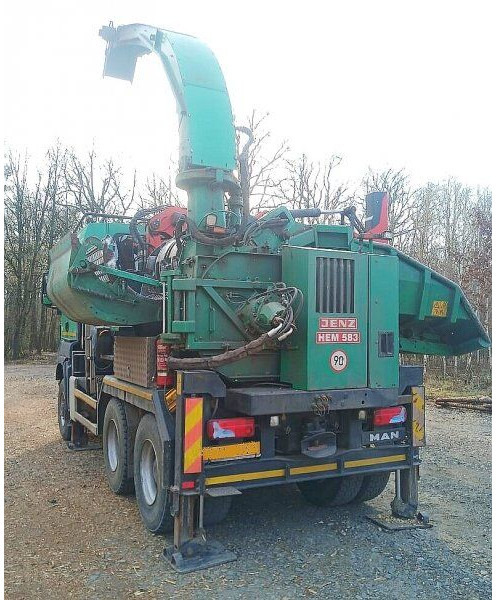 Jenz HEM 583R +6x6 MAN TGS 33.540 +Palfinger (docs MACHINE!) - Ağaç parçalama makinesi: fotoğraf 5 Jenz HEM 583R +6x6 MAN TGS 33.540 +Palfinger (docs MACHINE!) - Ağaç parçalama makinesi: fotoğraf 5