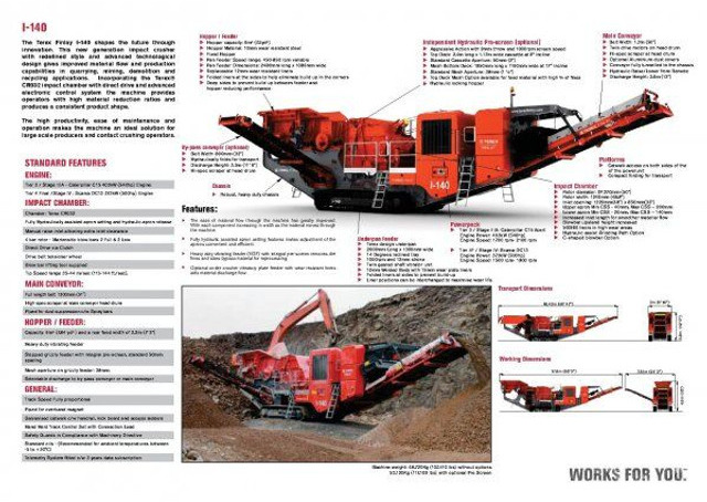 TEREX-FINLAY I-140 - Darbeli kırıcı: fotoğraf 3 TEREX-FINLAY I-140 - Darbeli kırıcı: fotoğraf 3