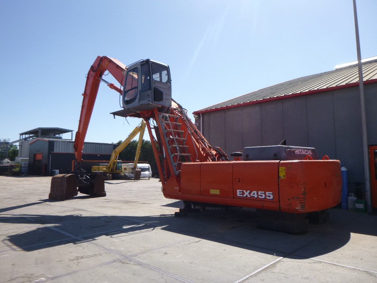 FIAT-HITACHI EX455 Stationary dock/ship material handler - Elleçleme makinesi: fotoğraf 2 FIAT-HITACHI EX455 Stationary dock/ship material handler - Elleçleme makinesi: fotoğraf 2