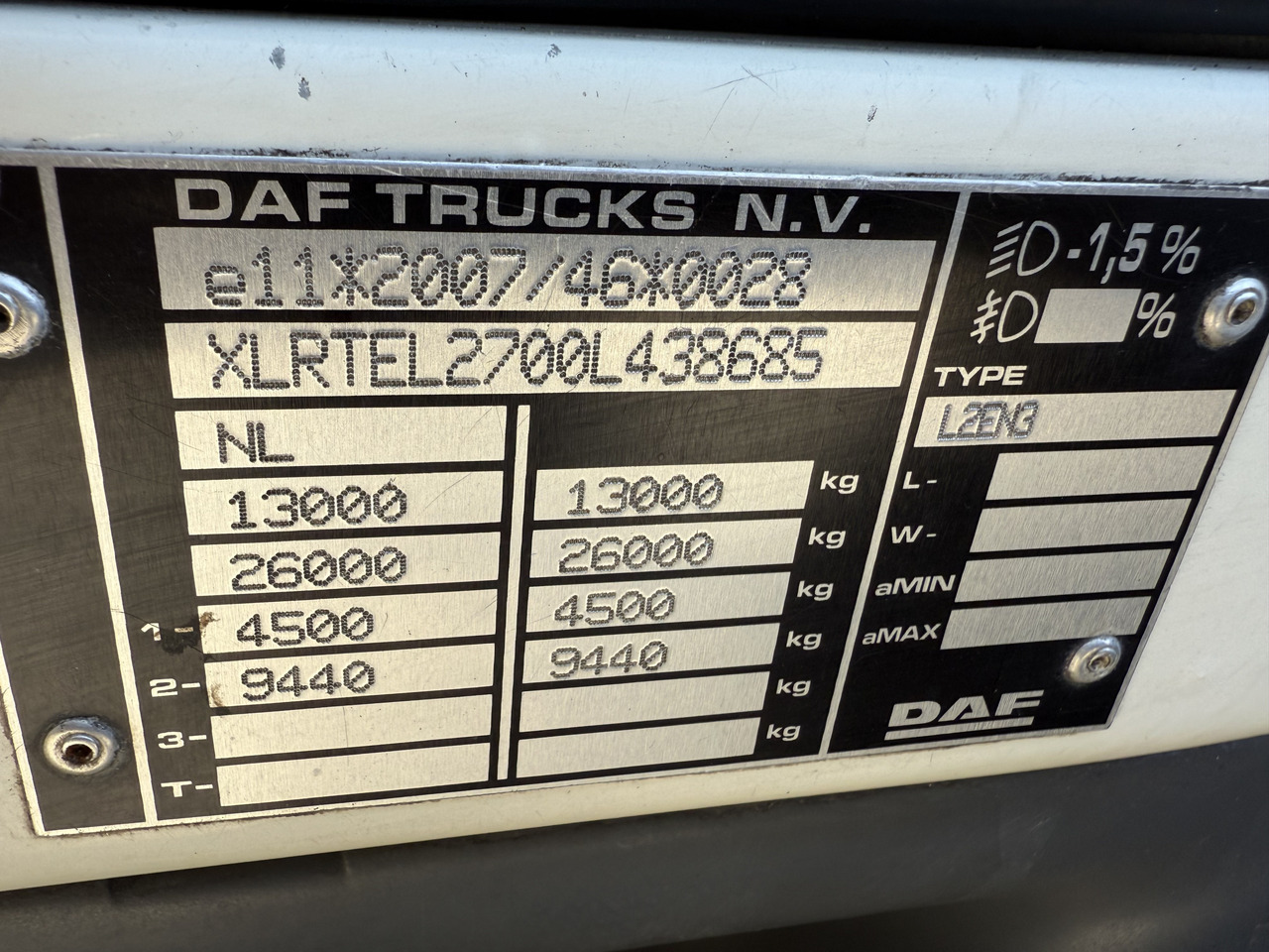 Daf LF 220.13 Kran Hiab 111 E-3 HiDuo - Çekici: fotoğraf 5 Daf LF 220.13 Kran Hiab 111 E-3 HiDuo - Çekici: fotoğraf 5