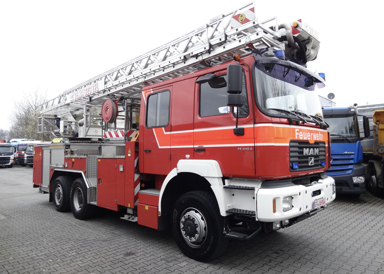Araç üzerine platform MAN FE 410 6X6 Feuerwehr Vema Lift 32 Meter: fotoğraf 9