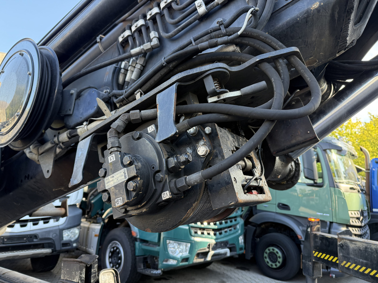 MAN TGX 26.480 6X2 Hiab 422 + Jib + Winde - Sal/ Açık kasa kamyon, Vinçli kamyon: fotoğraf 5 MAN TGX 26.480 6X2 Hiab 422 + Jib + Winde - Sal/ Açık kasa kamyon, Vinçli kamyon: fotoğraf 5