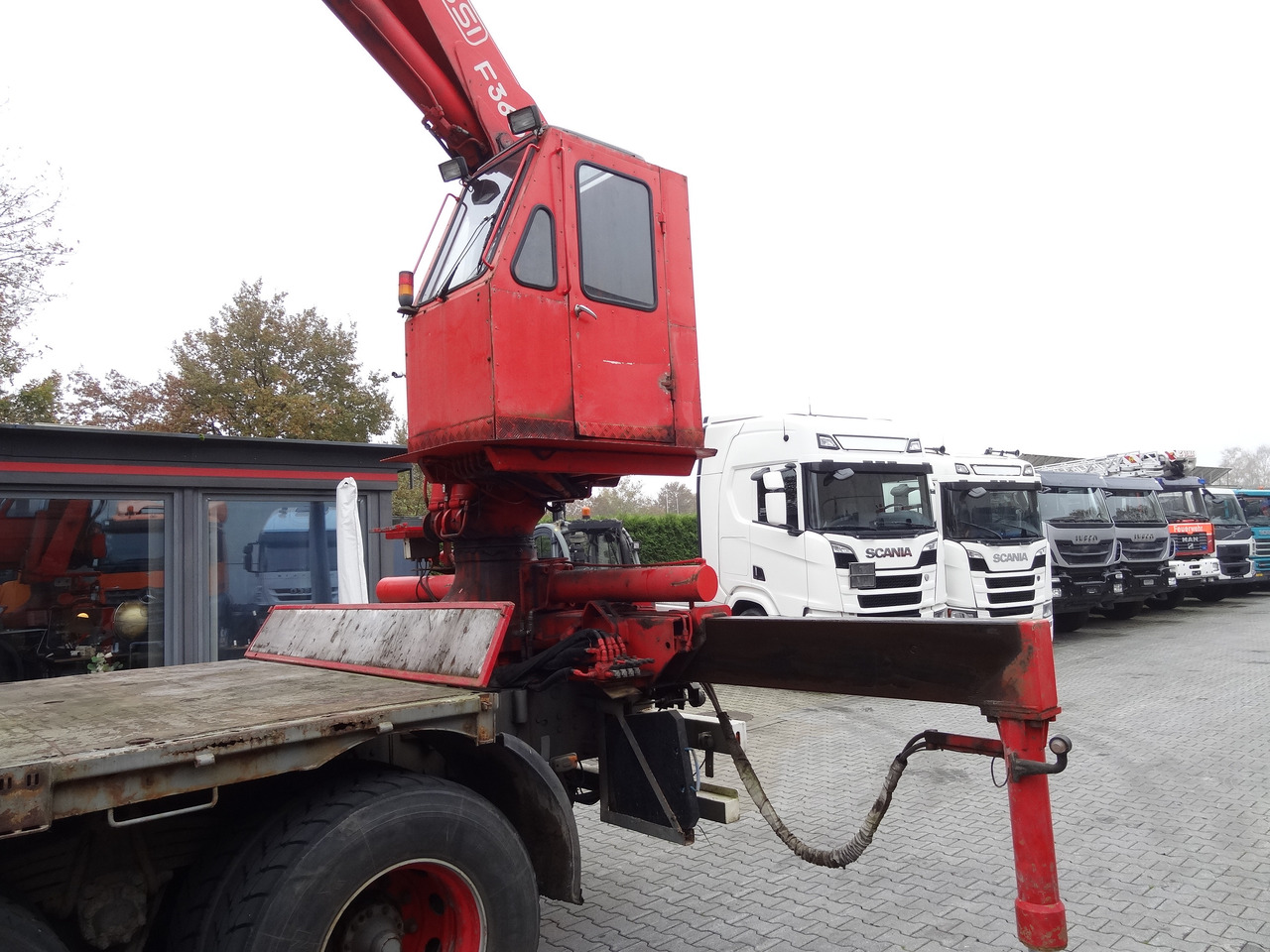 Scania R144 460 6X4 Fassi 360 bis 25 Meter - Sal/ Açık kasa kamyon, Vinçli kamyon: fotoğraf 2 Scania R144 460 6X4 Fassi 360 bis 25 Meter - Sal/ Açık kasa kamyon, Vinçli kamyon: fotoğraf 2