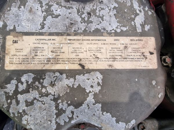 Caterpillar C-12 Engine (Truck) - Motor - Kamyon: fotoğraf 2 Caterpillar C-12 Engine (Truck) - Motor - Kamyon: fotoğraf 2