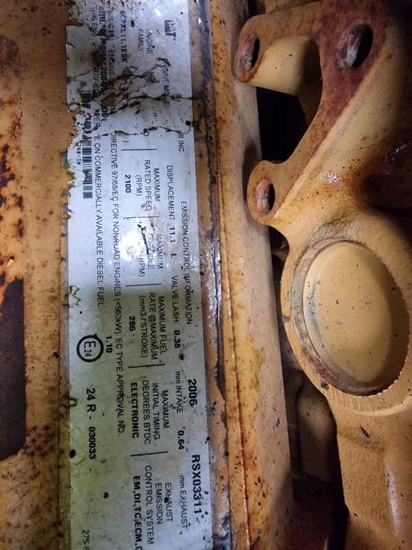 Caterpillar C11 RSX 966H Engine (Plant) - Motor - İş makinaları: fotoğraf 2 Caterpillar C11 RSX 966H Engine (Plant) - Motor - İş makinaları: fotoğraf 2