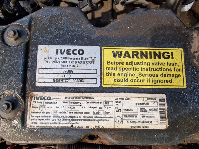 Iveco/Cummins F4HE9484A*J N45ENTX20 Engine (Industrial) - Motor - Endüstriyel makine: fotoğraf 2 Iveco/Cummins F4HE9484A*J N45ENTX20 Engine (Industrial) - Motor - Endüstriyel makine: fotoğraf 2