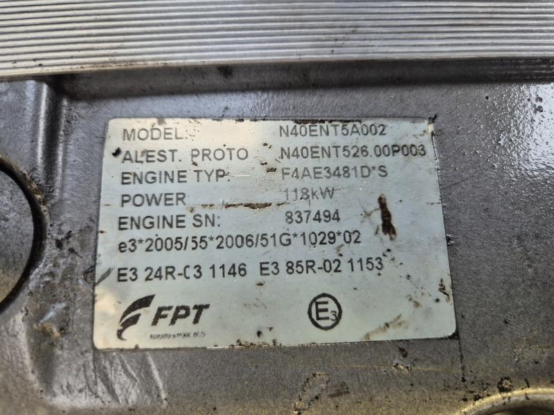Iveco FPT N40ENT5A002 / F4AE3481D*S Engine (Plant) - Motor - İş makinaları: fotoğraf 3 Iveco FPT N40ENT5A002 / F4AE3481D*S Engine (Plant) - Motor - İş makinaları: fotoğraf 3