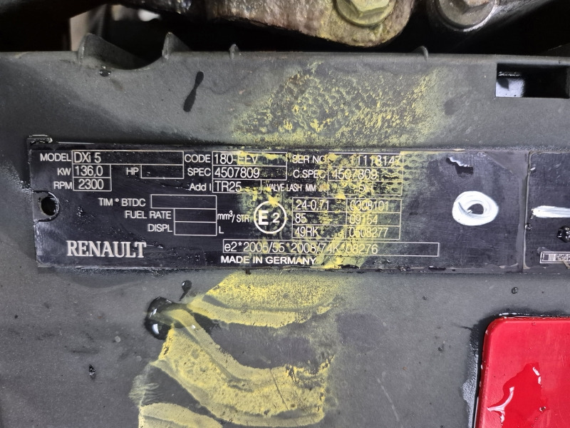 Renault DXI5 180-EEV Engine (Truck) - Motor - Kamyon: fotoğraf 2 Renault DXI5 180-EEV Engine (Truck) - Motor - Kamyon: fotoğraf 2