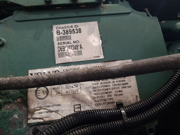 Volvo D6B220 EC09 Engine (Truck) - Motor - Kamyon: fotoğraf 2 Volvo D6B220 EC09 Engine (Truck) - Motor - Kamyon: fotoğraf 2