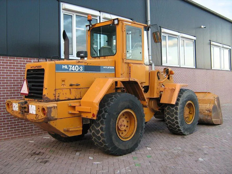 Hyundai HL740-3 - Tekerlekli yükleyici: fotoğraf 4 Hyundai HL740-3 - Tekerlekli yükleyici: fotoğraf 4