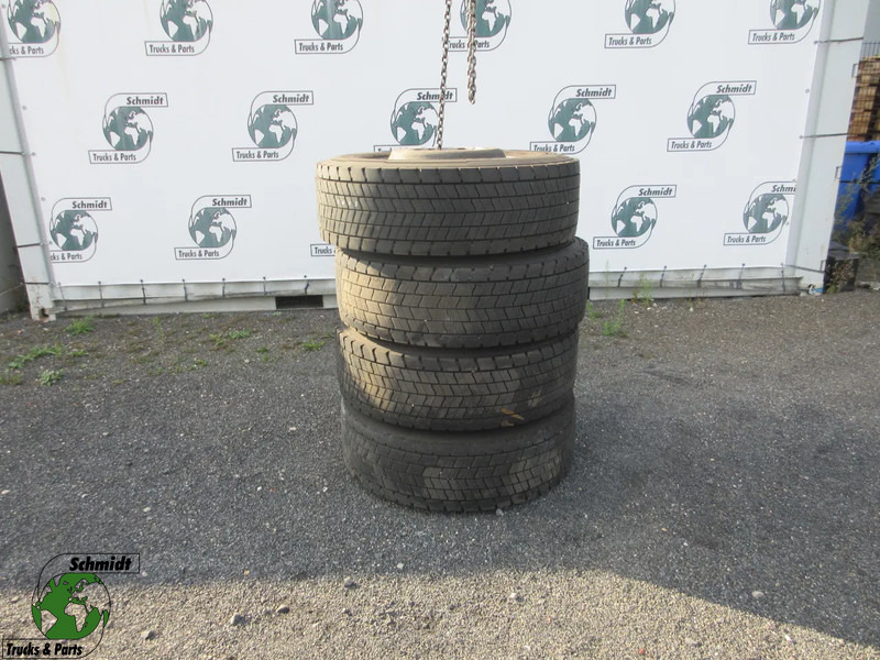 Continental 315/70R 22.5 CONTINENTAL BANDEN 4 STUKS MET STAAL WIEL - Lastik - Kamyon: fotoğraf 1 Continental 315/70R 22.5 CONTINENTAL BANDEN 4 STUKS MET STAAL WIEL - Lastik - Kamyon: fotoğraf 1
