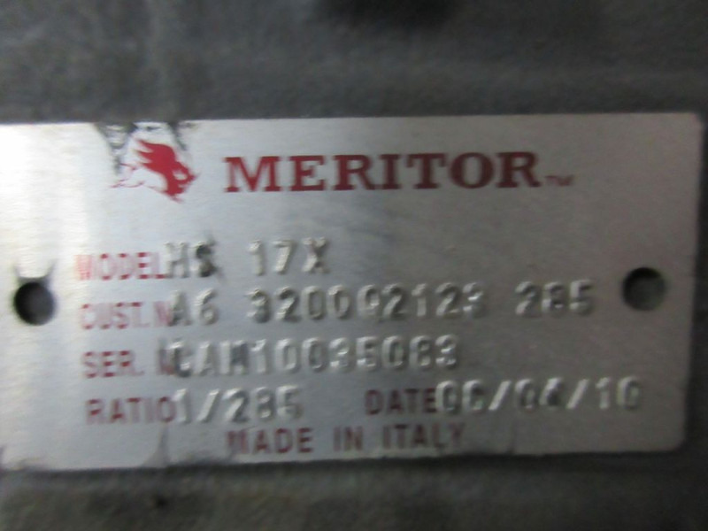 Renault MS 17X A6 3200Q2123 285/RATIO 1/285 RENAULT AE /PRIMUEM EURO 5 - Diferansiyel - Kamyon: fotoğraf 5 Renault MS 17X A6 3200Q2123 285/RATIO 1/285 RENAULT AE /PRIMUEM EURO 5 - Diferansiyel - Kamyon: fotoğraf 5