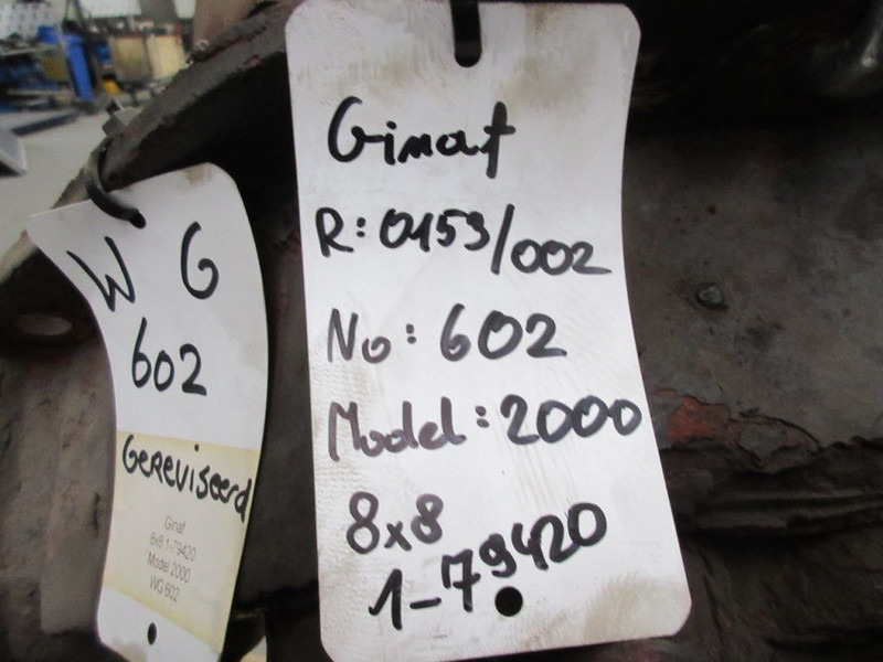 Sisu R: 0153/002/SERIE 03705 SISU DIFFERENTIEEL GINAF MODEL 2008 // 8X8 - Diferansiyel - Kamyon: fotoğraf 5 Sisu R: 0153/002/SERIE 03705 SISU DIFFERENTIEEL GINAF MODEL 2008 // 8X8 - Diferansiyel - Kamyon: fotoğraf 5