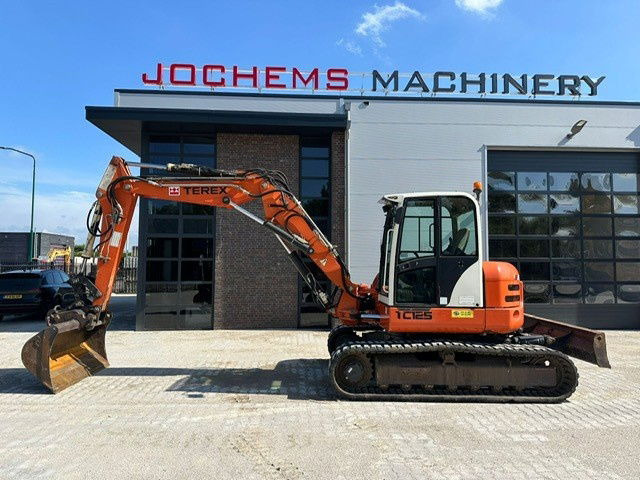 Terex TC125 - Paletli ekskavatör: fotoğraf 1 Terex TC125 - Paletli ekskavatör: fotoğraf 1