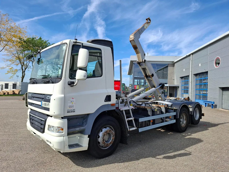 DAF CF85-410 / 6X2 / DEB / DALBY HOOK 15TON / AIRCO / ONLY:744381 KM / MANUAL / EURO-5 / 2012 - Kancalı yükleyici kamyon: fotoğraf 1 DAF CF85-410 / 6X2 / DEB / DALBY HOOK 15TON / AIRCO / ONLY:744381 KM / MANUAL / EURO-5 / 2012 - Kancalı yükleyici kamyon: fotoğraf 1