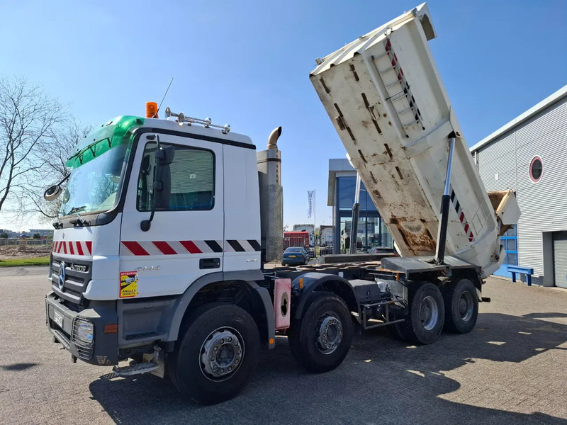 Mercedes-Benz ACTROS 4144 / 8X4 / RETARDER / BIG AXLE / FULL-STEEL / DRUM BRAKES / TUV:17-10-2025 / AIRCO / EURO-4 / 2007 - Damperli kamyon: fotoğraf 1 Mercedes-Benz ACTROS 4144 / 8X4 / RETARDER / BIG AXLE / FULL-STEEL / DRUM BRAKES / TUV:17-10-2025 / AIRCO / EURO-4 / 2007 - Damperli kamyon: fotoğraf 1