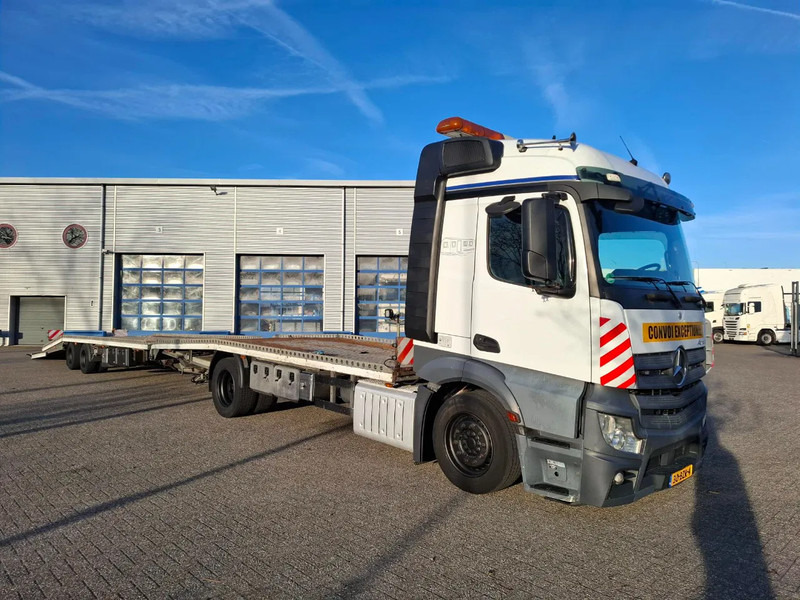 Mercedes-Benz Actros 1842 / NL TRUCK / CAR CARRIER COMBINATION / TUV: 11-12-2025 / 1XWINCH / FRANZ MERSCH / GALVANIZED / SMART TACHO / AUTOMAT - Araba taşıyıcı kamyon: fotoğraf 2 Mercedes-Benz Actros 1842 / NL TRUCK / CAR CARRIER COMBINATION / TUV: 11-12-2025 / 1XWINCH / FRANZ MERSCH / GALVANIZED / SMART TACHO / AUTOMAT - Araba taşıyıcı kamyon: fotoğraf 2