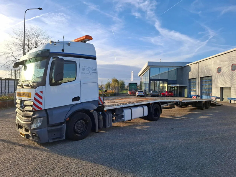 Mercedes-Benz Actros 1842 / NL TRUCK / CAR CARRIER COMBINATION / TUV: 11-12-2025 / 1XWINCH / FRANZ MERSCH / GALVANIZED / SMART TACHO / AUTOMAT - Araba taşıyıcı kamyon: fotoğraf 1 Mercedes-Benz Actros 1842 / NL TRUCK / CAR CARRIER COMBINATION / TUV: 11-12-2025 / 1XWINCH / FRANZ MERSCH / GALVANIZED / SMART TACHO / AUTOMAT - Araba taşıyıcı kamyon: fotoğraf 1