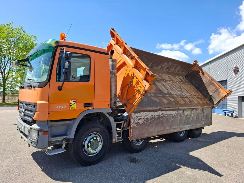 Mercedes-Benz Actros 4141 / 3SIDE MEILLER TIPPER / FULL-STEEL / DRUM BRAKES / ONLY:535937 KM / 2XSTEERING AXLE / AIRCO / AUTOMATIC / EURO-3 / - Damperli kamyon: fotoğraf 2 Mercedes-Benz Actros 4141 / 3SIDE MEILLER TIPPER / FULL-STEEL / DRUM BRAKES / ONLY:535937 KM / 2XSTEERING AXLE / AIRCO / AUTOMATIC / EURO-3 / - Damperli kamyon: fotoğraf 2