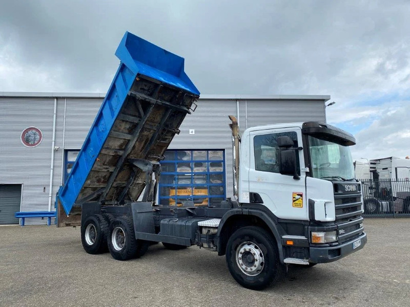 Scania 114-340 / 6X4 / 2 SIDE TIPPER / BIG AXLE / FULL-STEEL / DRUM BRAKES / MANUAL / 1999 - Damperli kamyon: fotoğraf 5 Scania 114-340 / 6X4 / 2 SIDE TIPPER / BIG AXLE / FULL-STEEL / DRUM BRAKES / MANUAL / 1999 - Damperli kamyon: fotoğraf 5