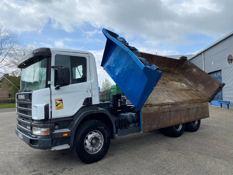 Scania 114-340 / 6X4 / 2 SIDE TIPPER / BIG AXLE / FULL-STEEL / DRUM BRAKES / MANUAL / 1999 - Damperli kamyon: fotoğraf 3 Scania 114-340 / 6X4 / 2 SIDE TIPPER / BIG AXLE / FULL-STEEL / DRUM BRAKES / MANUAL / 1999 - Damperli kamyon: fotoğraf 3