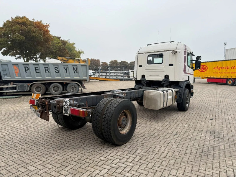 Scania 124-420 / ENGINE RUNNING / RETARDER / BIG AXLE / FULL-STEEL / ONLY: 540918 KM / OLD TACHO / AIRCO / MANUAL / EURO-3 / 2002 - Şasi kamyon: fotoğraf 5 Scania 124-420 / ENGINE RUNNING / RETARDER / BIG AXLE / FULL-STEEL / ONLY: 540918 KM / OLD TACHO / AIRCO / MANUAL / EURO-3 / 2002 - Şasi kamyon: fotoğraf 5