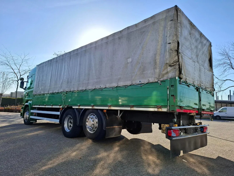 Scania R410 / GERMAN TRUCK / RETARDER / LIFT+LENKACHSE / SLIDING ROOF / SMART TACHO / PARK AIRCO / NAVI / LWDS / AUTOMATIC / EURO-6 / 2 - Tenteli kamyon: fotoğraf 3 Scania R410 / GERMAN TRUCK / RETARDER / LIFT+LENKACHSE / SLIDING ROOF / SMART TACHO / PARK AIRCO / NAVI / LWDS / AUTOMATIC / EURO-6 / 2 - Tenteli kamyon: fotoğraf 3