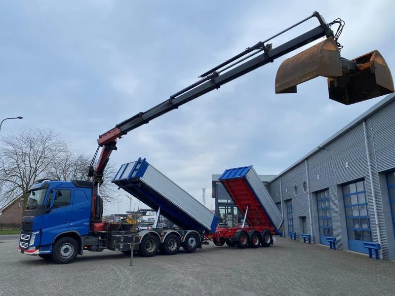 Volvo FH4-500 / HMF 3220K-RC / REMOTE / ROTATOR / 3SIDE TIPPER / DYNAMIC STEERING / ONLY:302623 KM / AUTOMATIC / EURO-6 / 2017 - Vinçli kamyon: fotoğraf 1 Volvo FH4-500 / HMF 3220K-RC / REMOTE / ROTATOR / 3SIDE TIPPER / DYNAMIC STEERING / ONLY:302623 KM / AUTOMATIC / EURO-6 / 2017 - Vinçli kamyon: fotoğraf 1