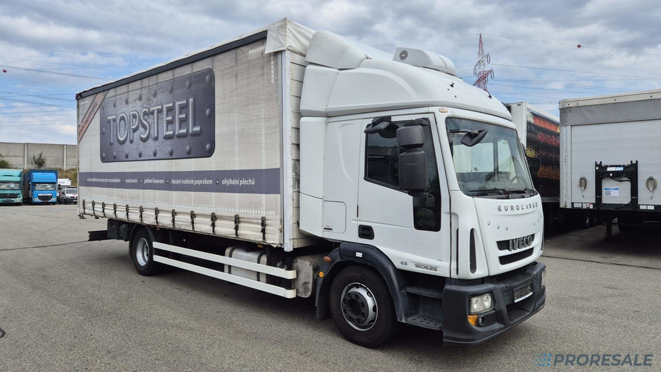 IVECO EUROCARGO ML 120E25 EURO 5 - valník s plachtou - Tenteli kamyon: fotoğraf 1 IVECO EUROCARGO ML 120E25 EURO 5 - valník s plachtou - Tenteli kamyon: fotoğraf 1