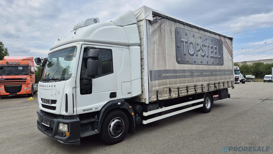 IVECO EUROCARGO ML 120E25 EURO 5 - valník s plachtou - Tenteli kamyon: fotoğraf 2 IVECO EUROCARGO ML 120E25 EURO 5 - valník s plachtou - Tenteli kamyon: fotoğraf 2