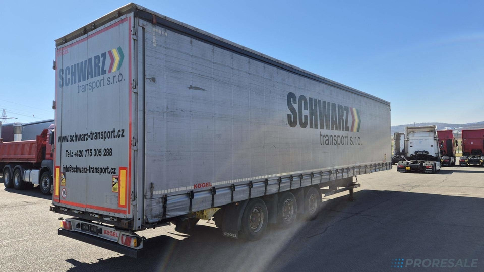 KÖGEL SN 24 MEGA - Tenteli dorse: fotoğraf 3 KÖGEL SN 24 MEGA - Tenteli dorse: fotoğraf 3